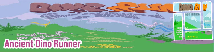 Dinosaur runner game