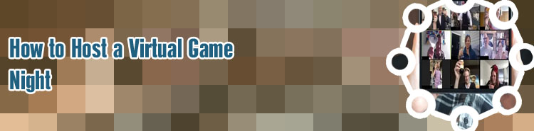 Virtual zoom party games